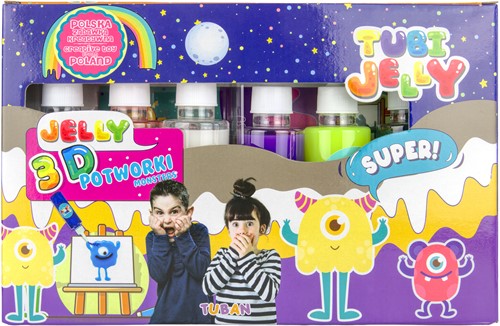 Tuban - Tubi Jelly Set With 6 Colors – Monsters-3
