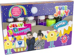 Tuban - Tubi Jelly Set With 6 Colors – Monsters