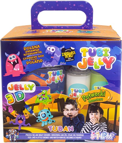Tuban - Tubi Jelly Set With 6 Colors And Small Aquarium – Monsters-2