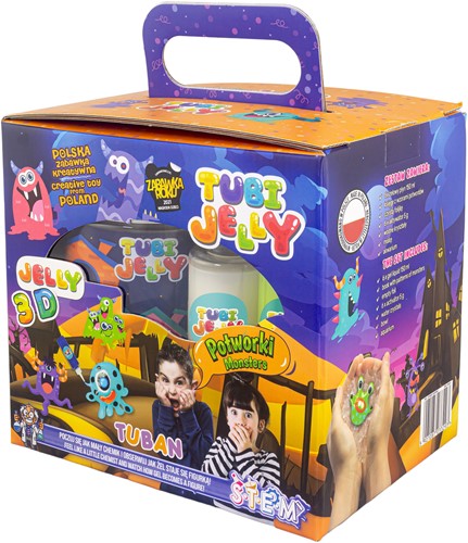 Tuban - Tubi Jelly Set With 6 Colors And Small Aquarium – Monsters-3