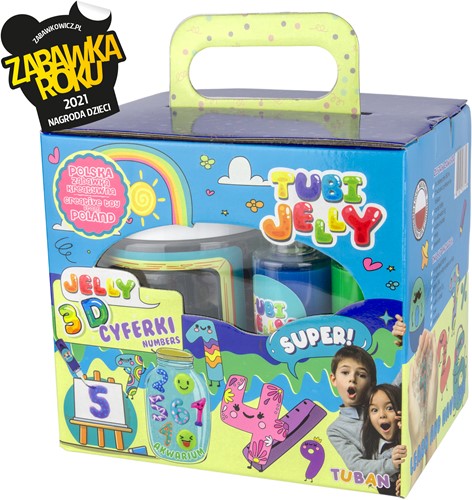 Tuban - Tubi Jelly Set With 6 Colors And Small Aquarium – Numbers