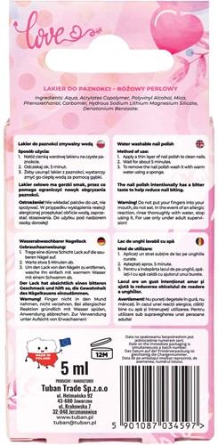 Tuban - Nail Polish Tubi Glam – Pearl Pink-3