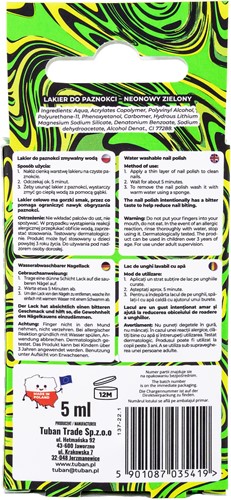 Tuban - Nail Polish Tubi Glam – Neon Green-3