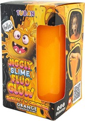 Tuban - Jiggly Slime Fluo Glow – Orange 430 g