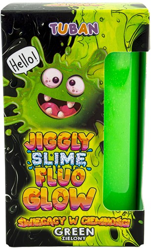 Tuban - Jiggly Slime Fluo Glow – Green 430 g-3