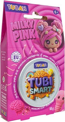 Tuban - Tubi Smart Modelling Clay Milky Pink-2