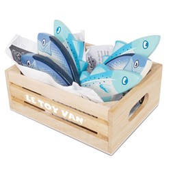 LTV - Market Fish Wooden Play Food Crate - FSC 100%