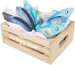 LTV - Market Fish Wooden Play Food Crate - FSC 100%