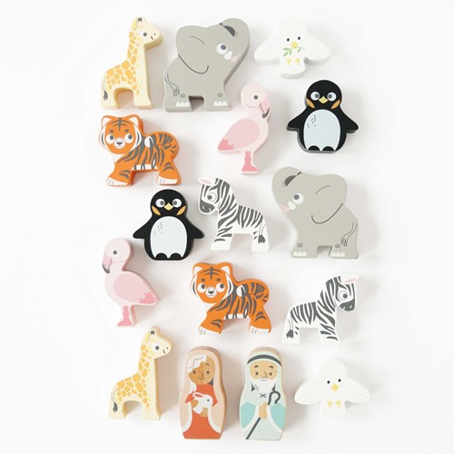 LTV - Noah's Ark & Animals Shape Sorter - FSC 100%-3