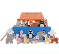 LTV - Noah's Ark & Animals Shape Sorter - FSC 100%