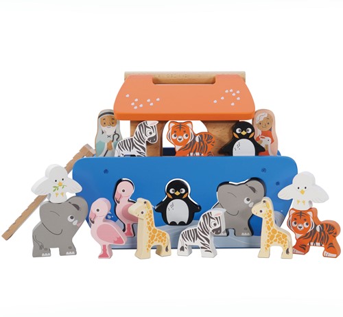 LTV - Noah's Ark & Animals Shape Sorter - FSC 100%