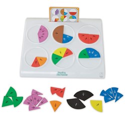 Learning Resources - Fraction Pie Puzzles