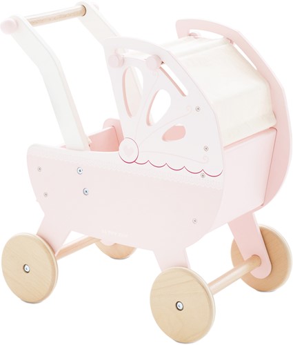 LTV - Retro Wooden Doll Pram - FSC 100%
