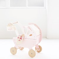 LTV - Retro Wooden Doll Pram - FSC 100%-3