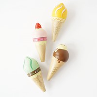 LTV - Wooden Ice Cream Cones Set - FSC 100%-3