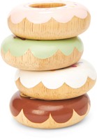 LTV - Wooden Doughnut Play Food Set - Original Version-2