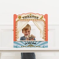 LTV - Tabletop Puppet Wooden Theatre - FSC 100%-2