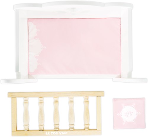 LTV - Dolls Wooden Cot - FSC 100%-2
