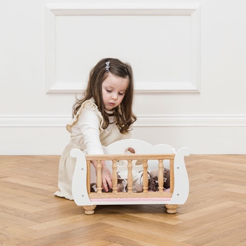 LTV - Dolls Wooden Cot - FSC 100%-3