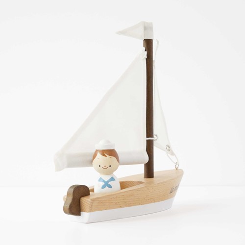 LTV - Wooden Sailing Boat & Captain - FSC 100%-2