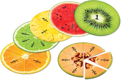 Learning Resources - Magnetic Fruit Fractions-2