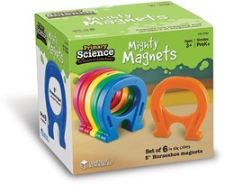 Learning Resources - Primary Science® Mighty Magnets (Set of 6)