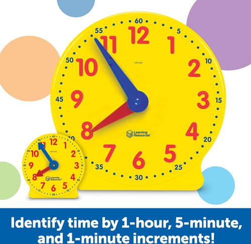 Learning Resources - Big Time® Classroom Clock Kit-2
