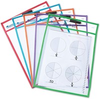 Learning Resources - Write And Wipe Pockets (Set of 5)-3