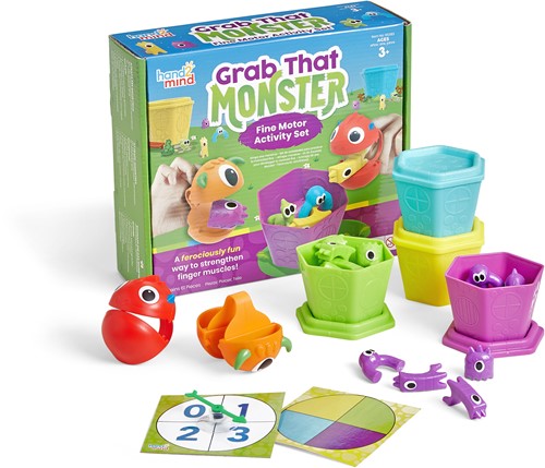 Learning Resources - Grab that Monster Fine Motor Activity Set