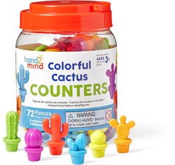 Learning Resources - Colourful Cactus Counters