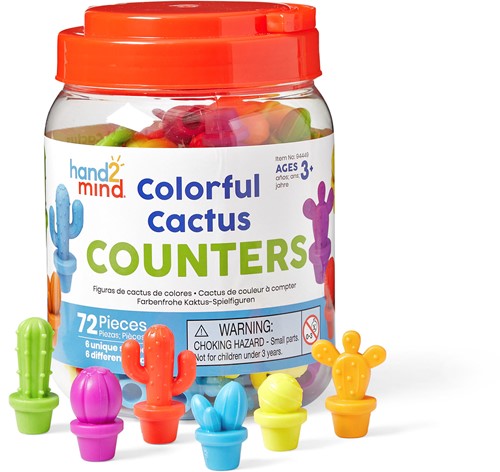 Learning Resources - Colourful Cactus Counters
