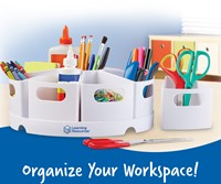 Learning Resources - Create-a-Space™ Storage Centre - White-2