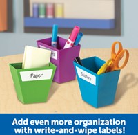 Learning Resources - Magnetic Create-a-Space™ Storage Bins (Set of 4)-3