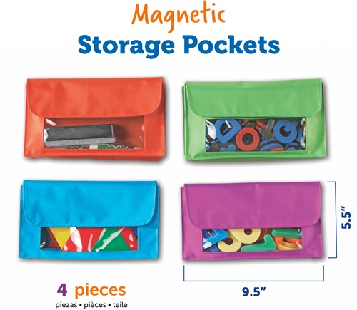 Learning Resources - Magnetic Storage Pockets-3