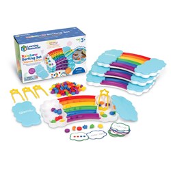 Learning Resources - Rainbow Sorting Trays Classroom Edition (Set of 4)