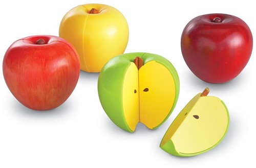 Learning Resources - Magnetic Apple Fractions-2