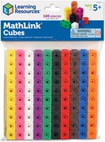 Learning Resources - MathLink® Cubes, Set of 100