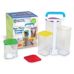 Learning Resources - Create-A-Space™ See-Thru Storage Caddy