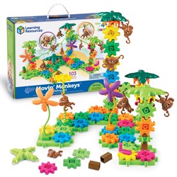 Learning Resources - Gears! Gears! Gears!® Movin’ Monkeys® Building Set