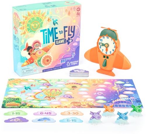 Learning Resources - Time to Fly Clock Game