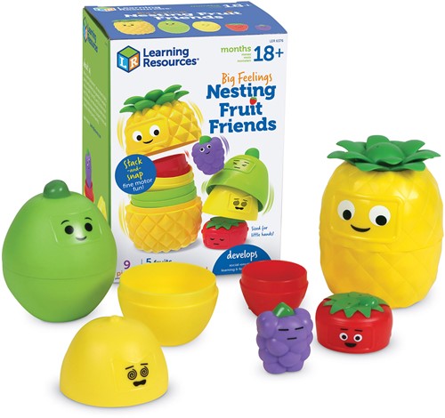 Learning Resources - Big Feelings Nesting Fruit Friends