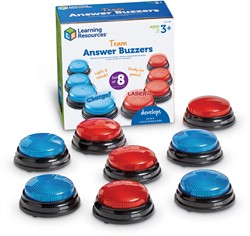 Learning Resources - Team Answer Buzzers (Set Of 8)