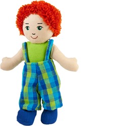 Lanka Kade - Lappenpop - Jongen - blanke huid, rood haar