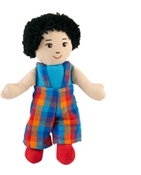 Lanka Kade - Lappenpop - Jongen - Aziatische huid, zwart haar
