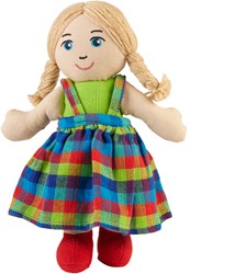 Lanka Kade - Lappenpop - Meisje - blanke huid blond haar