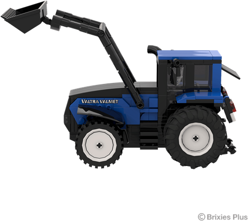 BRIXIES Plus Valtra Valmet 8400 met voorlader - 277 st