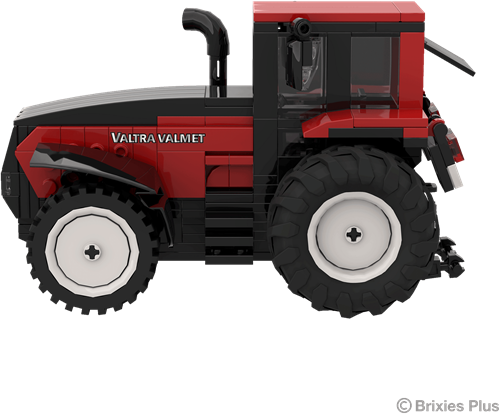 BRIXIES Plus Valtra Valmet 8950 rood - 236 st