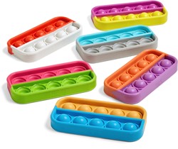 Learning Resources - Ten-Frame Sensory Bubble Poppers (Set of 6)