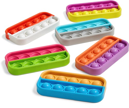 Learning Resources - Ten-Frame Sensory Bubble Poppers (Set of 6)