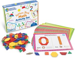 Learning Resources - Pattern Block Math Activity Set